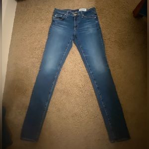 AG-ED Blue skinny denim jeans